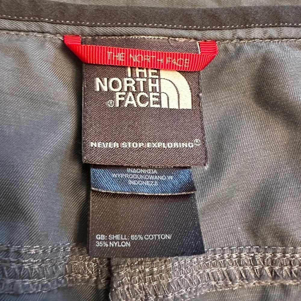 The‎ North Face Men’s Size 36x30 Gray Cotton Nylon Pants Outdoor Hiking Pockets